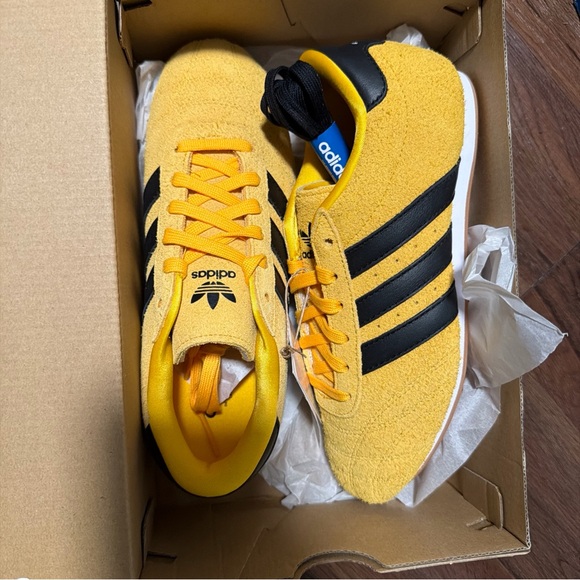 Adidas originals Women's Taekwondo Lace W Crew Yellow / Core Gum JS1461 Sz 6.5 - Picture 3 of 6